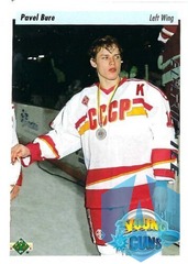 1995-96 UD 5th Anniversary Electric Ice YG Pavel Bure #214